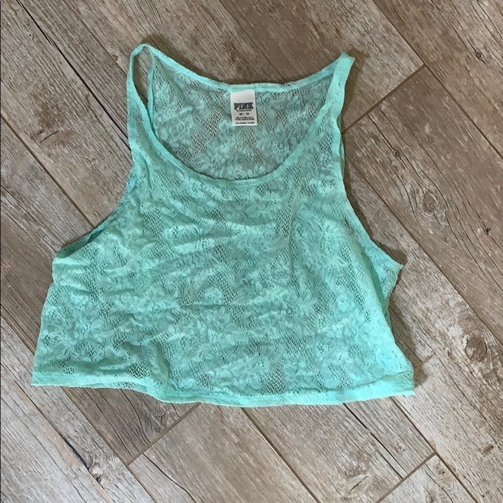 Lace crop top